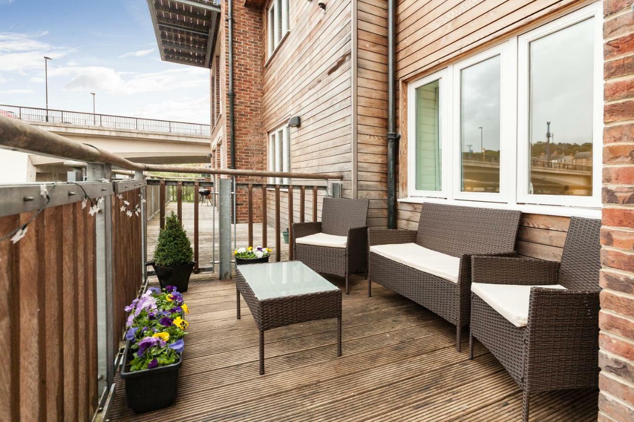 Central Durham Riverfront Apartment Luaran gambar